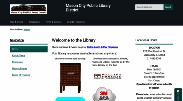 masoncitylibrary.org