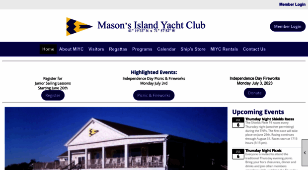 masonsislandyachtclub.com