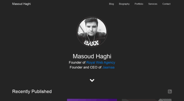 masoudhaghi.com
