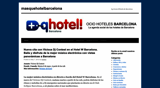 masquehotelbarcelona.com