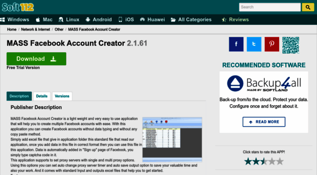 mass-facebook-account-creator.soft112.com