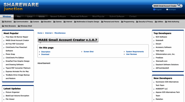 mass-gmail-account-creator.sharewarejunction.com