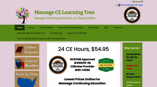 massagecelearningtree.com