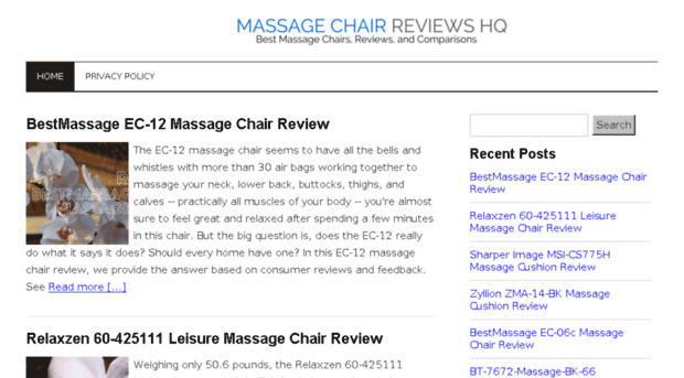 massagechairreviewshq.com