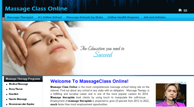 massageclassonline.com