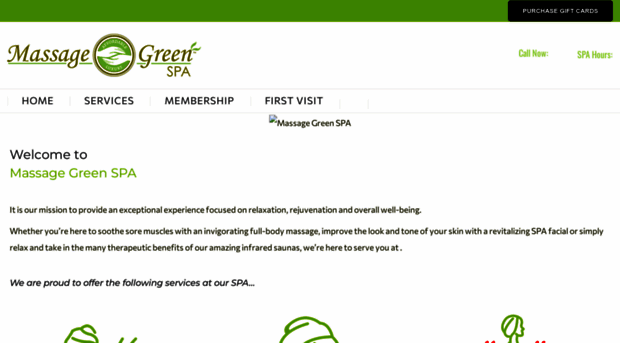 massagegreenspa.com