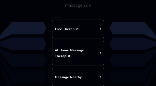 massagen.de