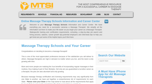 massagetherapyschoolsinformation.com