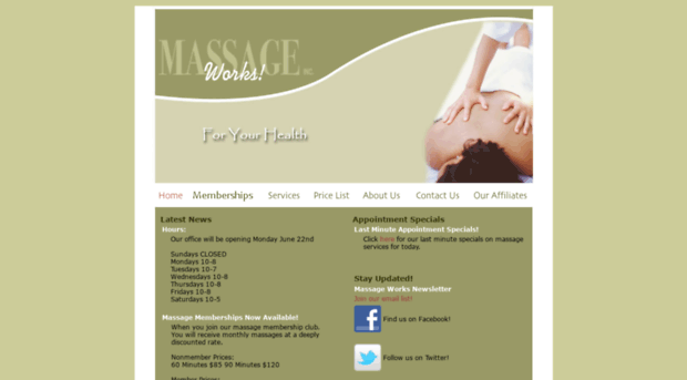 massageworks.com
