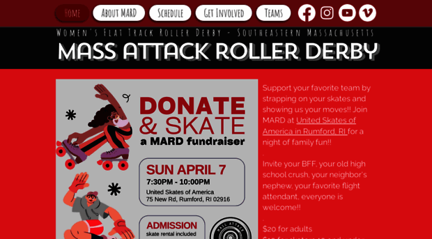 massattackrollerderby.com