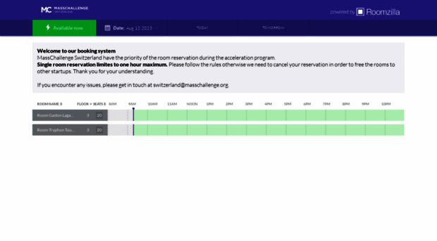 masschallengech.roomzilla.net