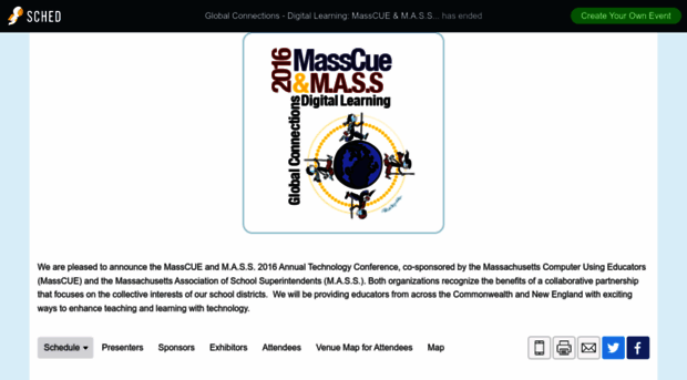 masscuemassfallconference2016glo.sched.org