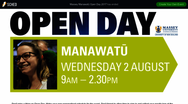 masseymanawatuopenday2017.sched.com