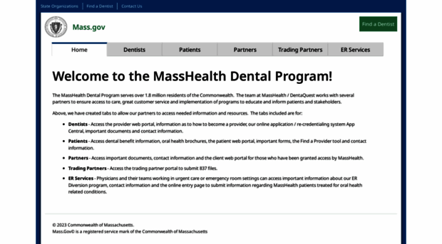 masshealth-dental.net