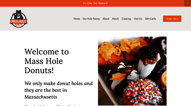 massholedonuts.com