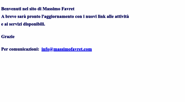 massimofavret.com