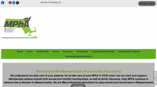 masspharmacists.org