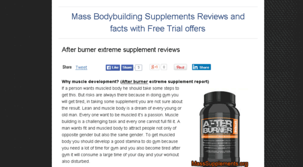 masssupplements.org