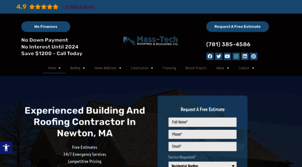 masstechroofing.com