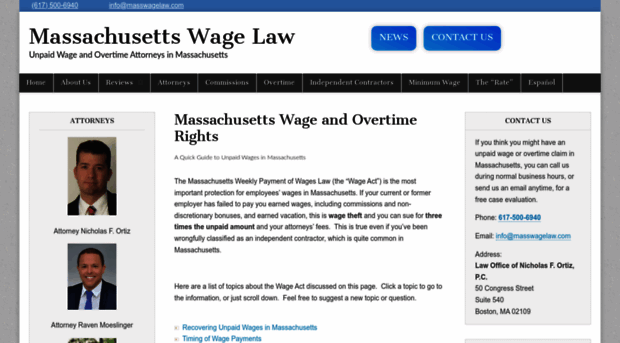 masswagelaw.com