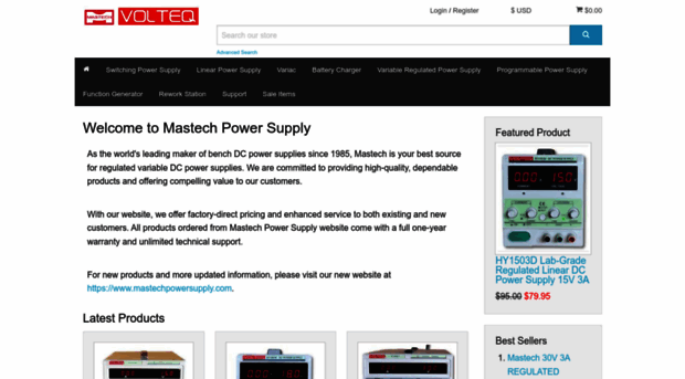 mastechpowersupplies.com