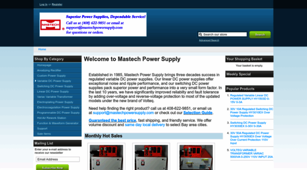 mastechpowersupply.com