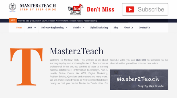 master2teach.com