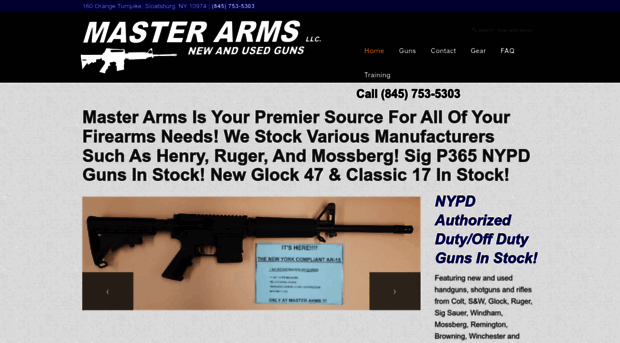 masterarmsllc.com