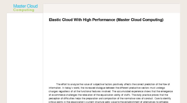 mastercloudcomputing.info