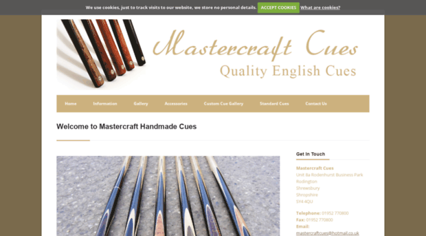 mastercraft-cues.co.uk