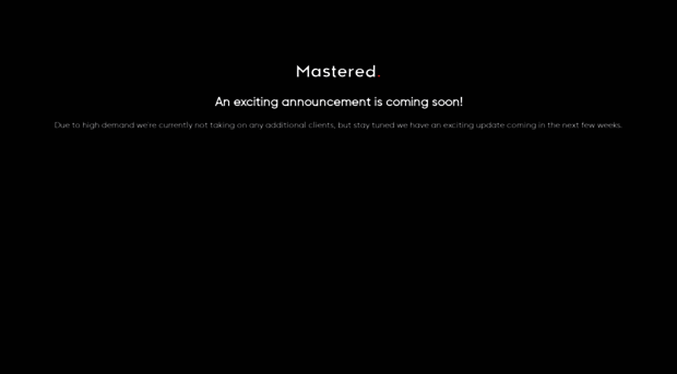 mastered.ie