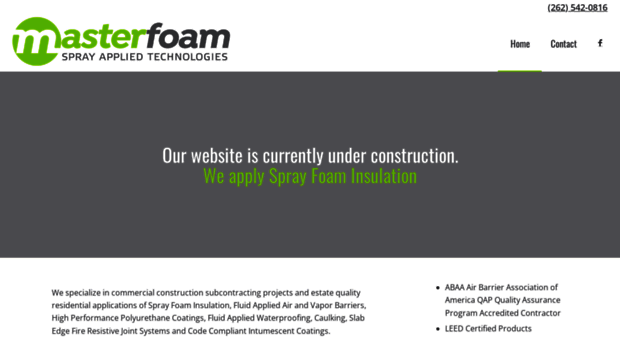 masterfoamwi.com