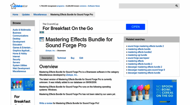 mastering-effects-bundle-for-sound-forge-pro.updatestar.com