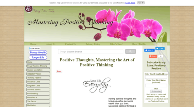 mastering-positive-thinking.com