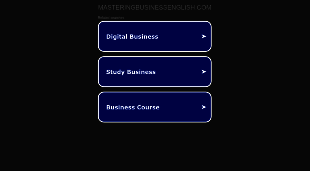 masteringbusinessenglish.com