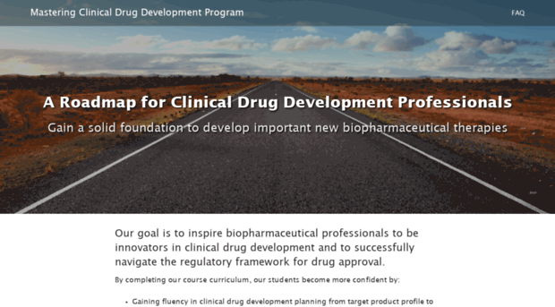 masteringclinicaldrugdevelopment.com