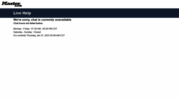 masterlock.custhelp.com