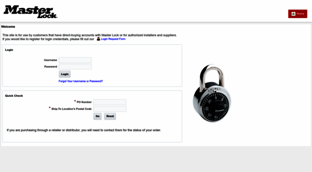 masterlock.net