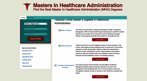 masterofhealthadministration.com