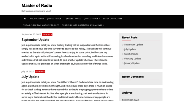 masterofradio.com