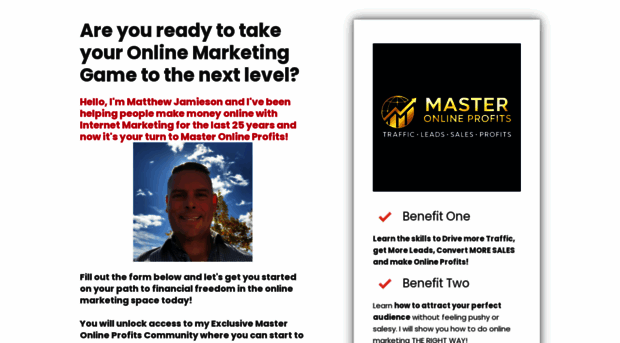 masteronlineprofits.com