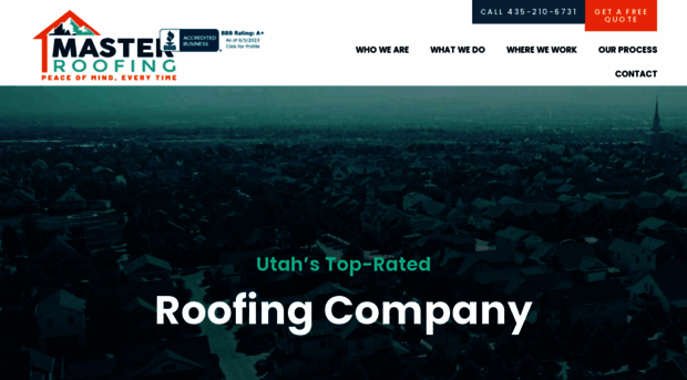 masterroofingutah.com