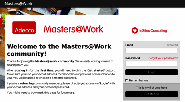 mastersatwork.insitescommunities.com