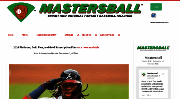mastersball.com
