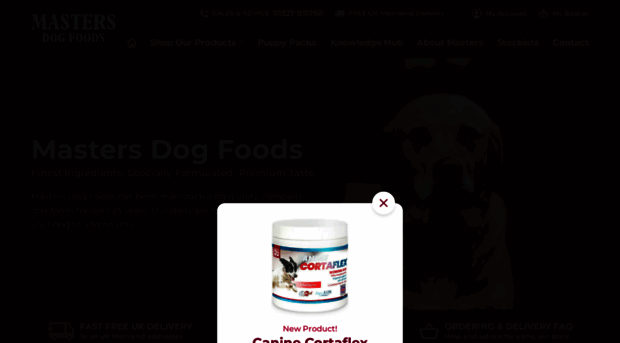 mastersdogfoods.co.uk