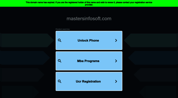 mastersinfosoft.com