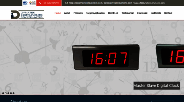 masterslaveclock.com