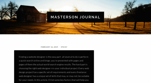 masterson.csdcommunity.com