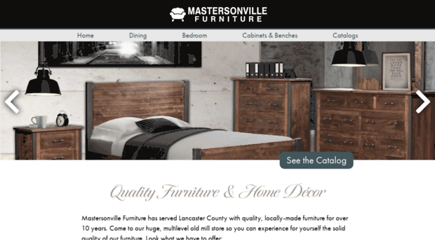 mastersonvillefurniture.com