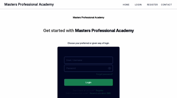 mastersprofessionalacademy.testpress.in